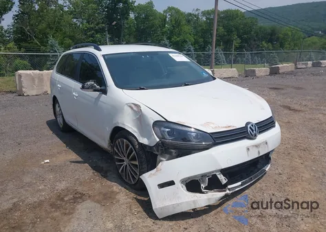 2014 Volkswagen Jetta Sportwagen 2.0L Tdi из США, поврежденный, VIN 3VWML7AJXEM622874